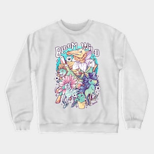 Bloom Wild: Celebrating Diversity in Nature Crewneck Sweatshirt